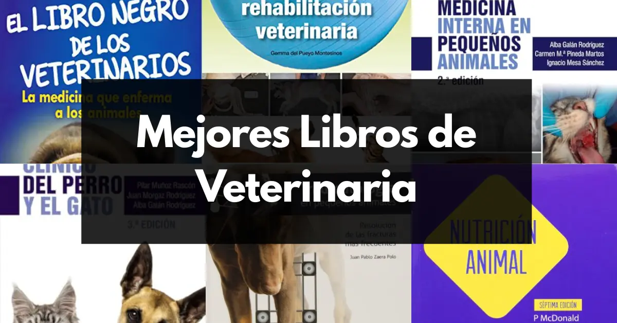Mejores libros de veterinaria