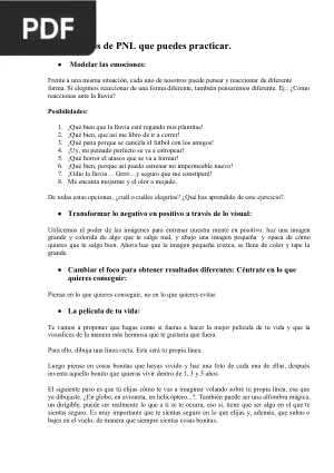 10 Ejercicios de PNL que puedes practicar