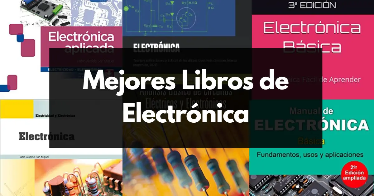 Mejores libros de electrónica