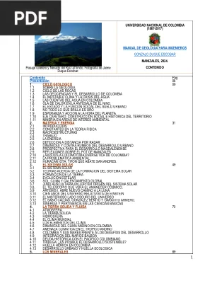 Manual de Geología para Ingenieros