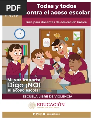 Todas y todos contra el acoso escolar