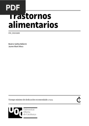 Trastornos alimentarios