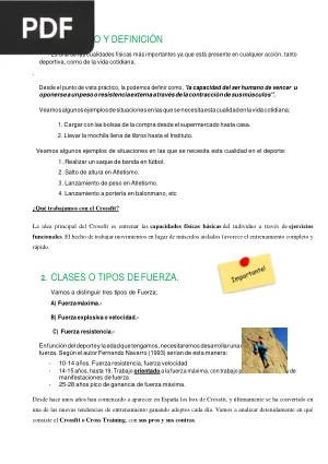 Apuntes Crossfit Fuerza