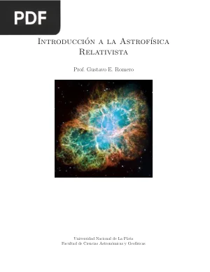 Introducción a la Astrofísica Relativista