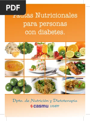 Pautas Nutricionales para personas con diabetes
